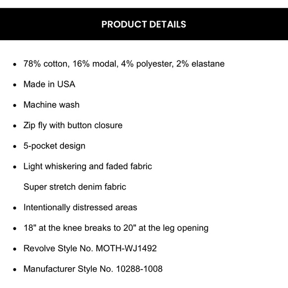 MOTHER Jeans The Maven Skimp in Rompin’ n Rollin’ Size 27 - Picture 9 of 10